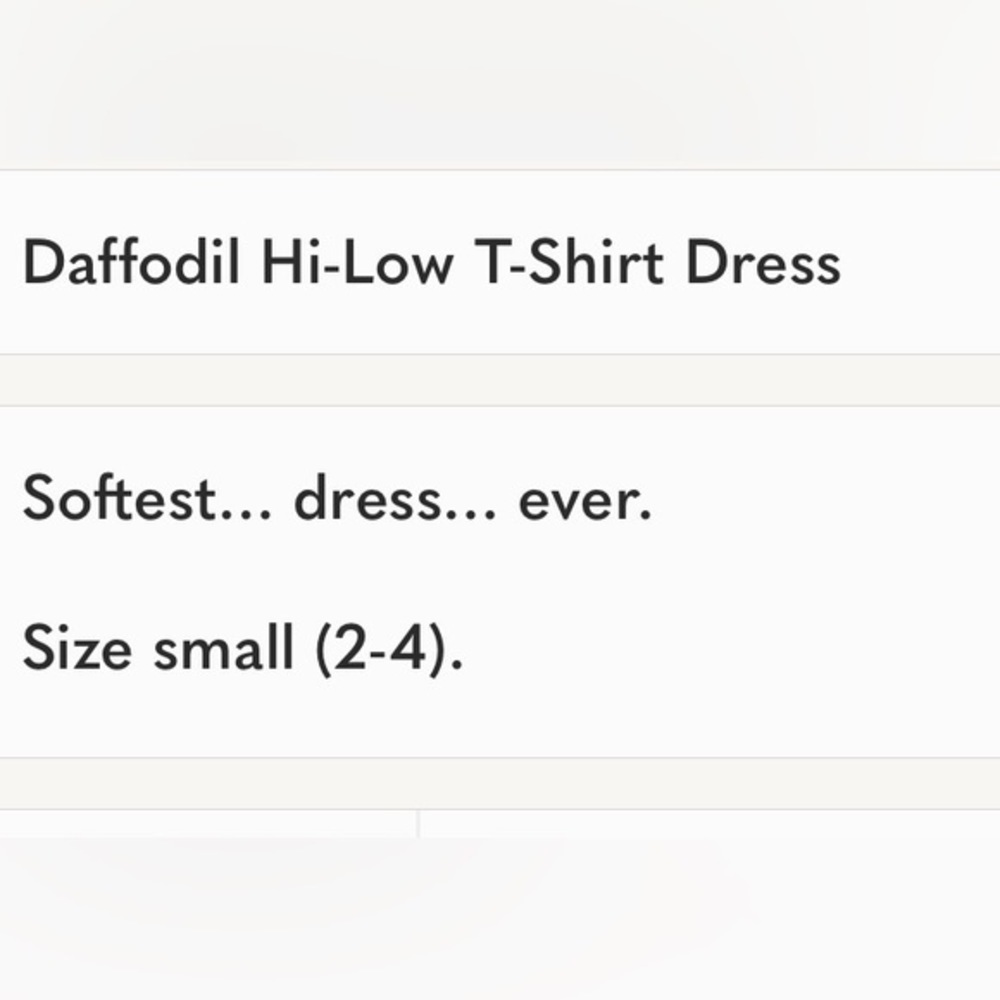 Paisley Raye Daffodil Hi-Low T-Shirt Dress - Picture 6 of 6